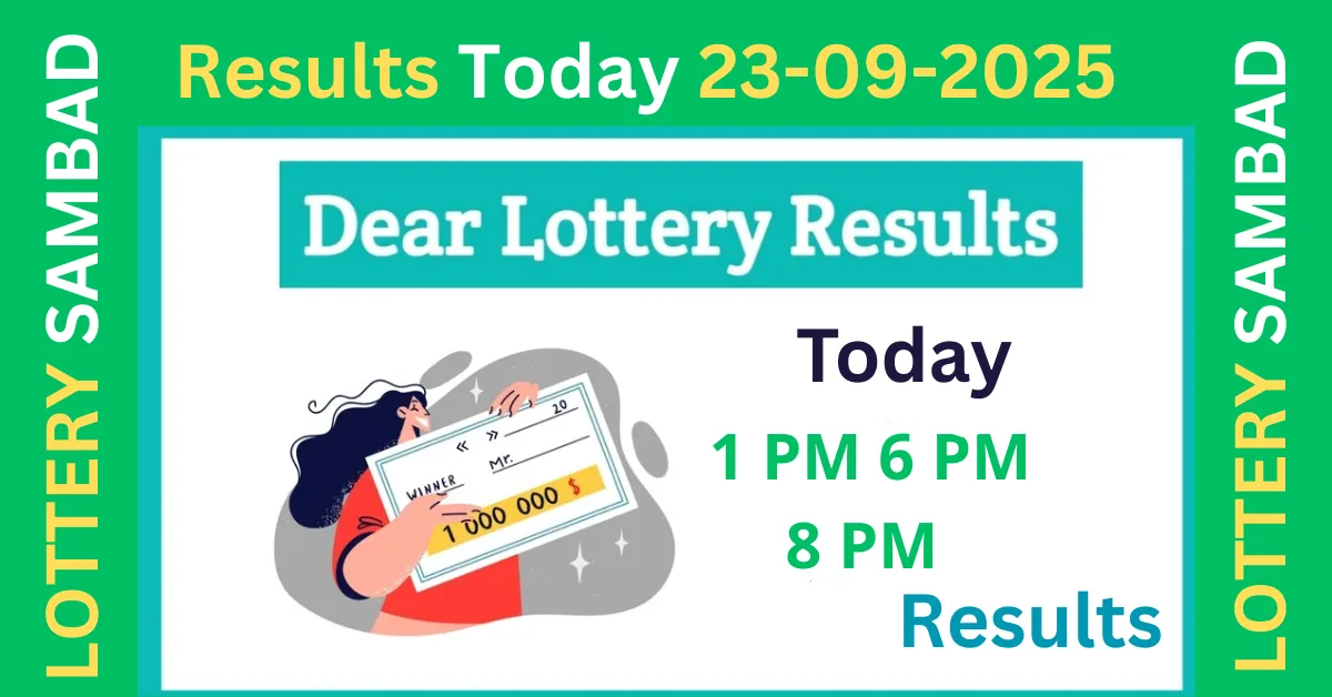 Lottery Sambad 22 Tarikh